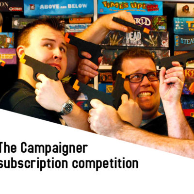 Dice Men subscription competition