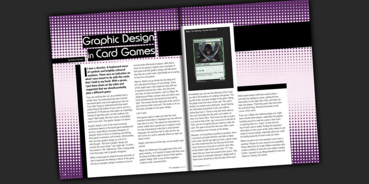 Graphic Design in Card Games from Issue 25