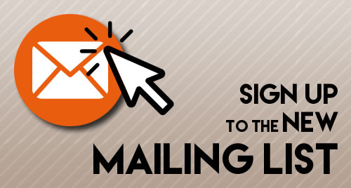 Sign up to the mailing list