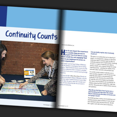 Continuity Counts in Issue 26