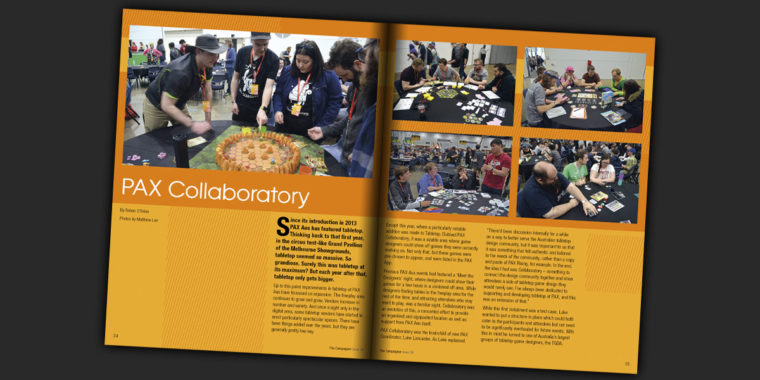 PAX Collaboratory in Issue 26