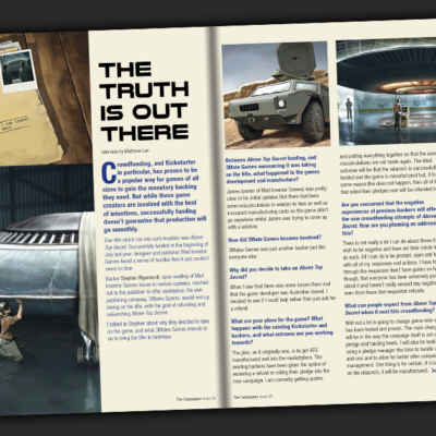 The Truth Is Out There in Issue 28
