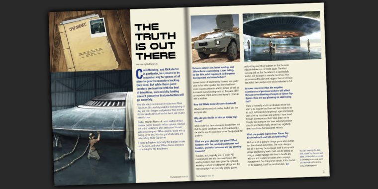 The Truth Is Out There in Issue 28