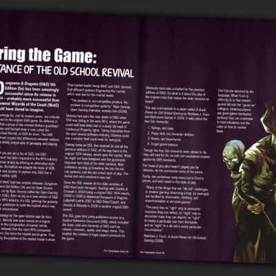Mastering the Game in Issue 28