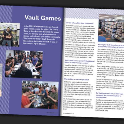Vault Games in Issue 28