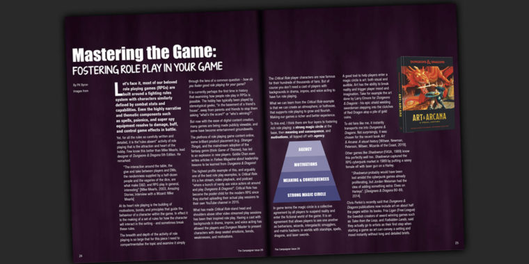 Mastering the Game in Issue 29