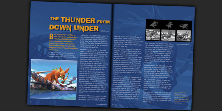 The Thunder From Down Under in Issue 29