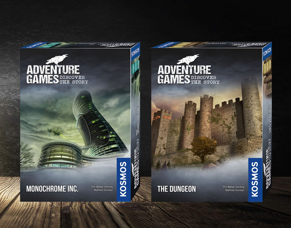 Adventure Games: The Dungeon and Monochrome Inc.
