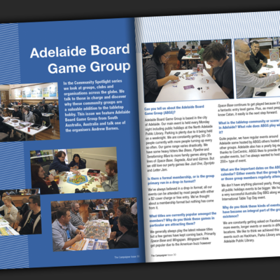 Adelaide Board Game Group in Issue 30