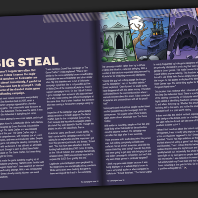 The Big Steal in Issue 30