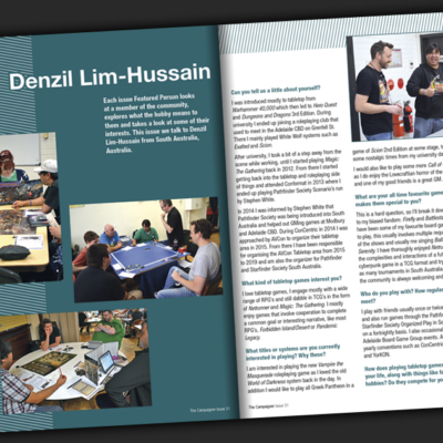 Denzil Lim-Hussain in Issue 31