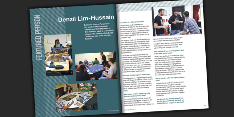 Denzil Lim-Hussain in Issue 31