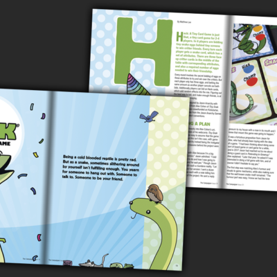 Heck: A Tiny Card Game in Issue 31