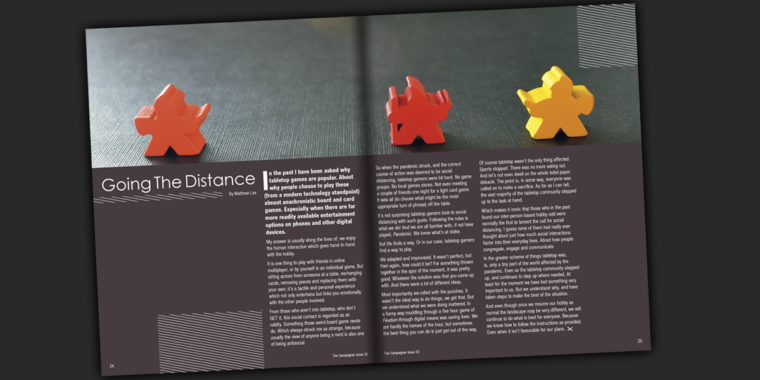 Going the Distance in Issue 32